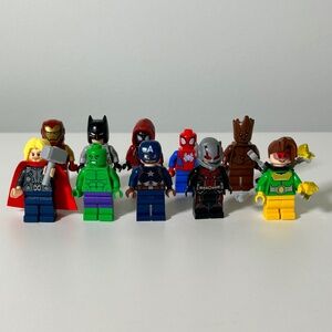 Lego Marvel Super Heroes Mini Figures Set Of 10 (B9)